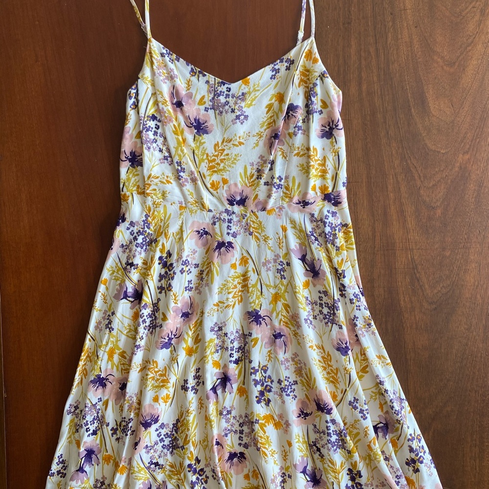 Old Navy Fit and Flare Patterned Dress